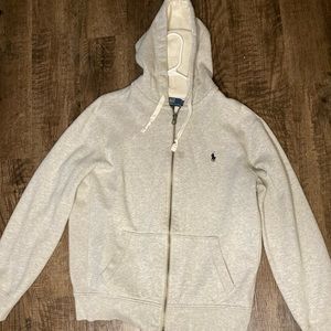 Clean polo hoodie mens XL
